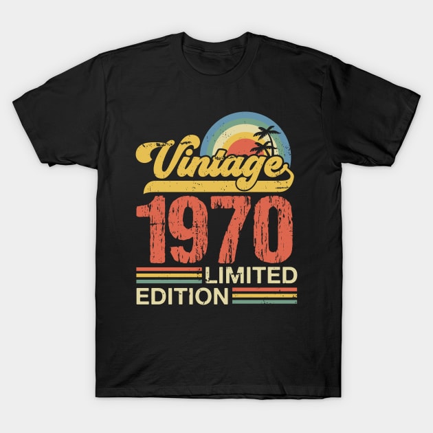 Retro vintage 1970 limited edition T-Shirt by Crafty Pirate 